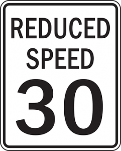 First Street to Reduce Speed Limit
